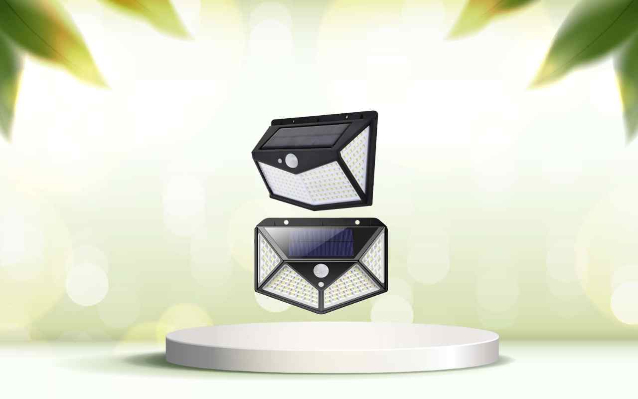 Illumina il tuo spazio esterno con Solar Power 100 LED e risparmia ora